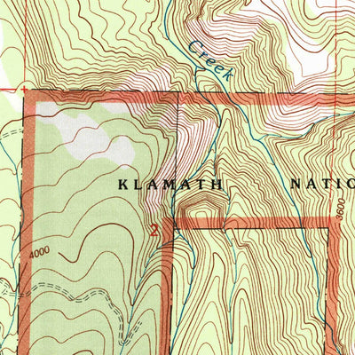 United States Geological Survey Secret Spring Mountain, CA (2001, 24000-Scale) digital map
