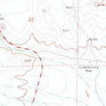 United States Geological Survey Secret Valley, NV (1969, 24000-Scale) digital map