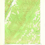 United States Geological Survey Sector, WV (1971, 24000-Scale) digital map