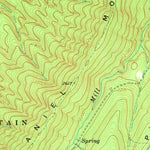 United States Geological Survey Sector, WV (1971, 24000-Scale) digital map