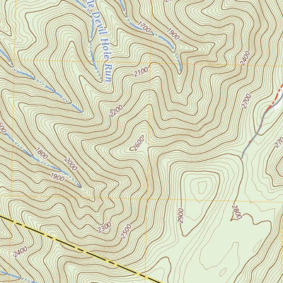 United States Geological Survey Sector, WV (2023, 24000-Scale) digital map