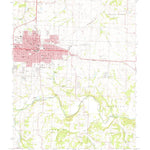 United States Geological Survey Sedalia East, MO (1973, 24000-Scale) digital map
