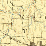 United States Geological Survey Sedalia, MO (1887, 125000-Scale) digital map