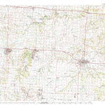 United States Geological Survey Sedalia, MO (1983, 100000-Scale) digital map
