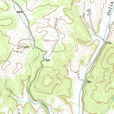 United States Geological Survey Sedalia, VA (1965, 24000-Scale) digital map