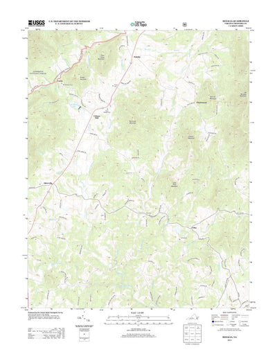 United States Geological Survey Sedalia, VA (2013, 24000-Scale) digital map