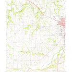 United States Geological Survey Sedalia West, MO (1973, 24000-Scale) digital map