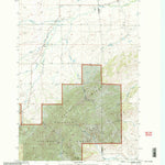 United States Geological Survey Sedan, MT (2000, 24000-Scale) digital map