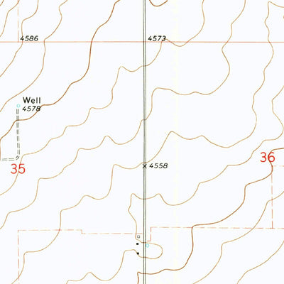 United States Geological Survey Sedan NE, NM-TX (1970, 24000-Scale) digital map
