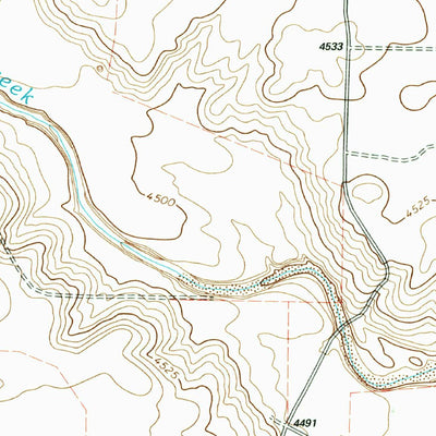 United States Geological Survey Sedan NE, NM-TX (1998, 24000-Scale) digital map