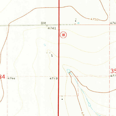 United States Geological Survey Sedan, NM (1970, 24000-Scale) digital map