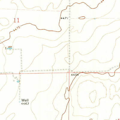 United States Geological Survey Sedan SE, NM-TX (1970, 24000-Scale) digital map