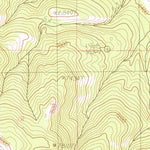 United States Geological Survey Sedgwick Peak, ID (1982, 24000-Scale) digital map