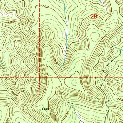 United States Geological Survey Sedillo, NM (1990, 24000-Scale) digital map