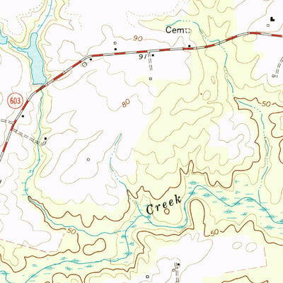 United States Geological Survey Sedley, VA (1968, 24000-Scale) digital map