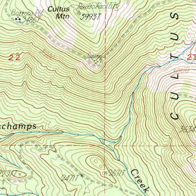 United States Geological Survey Sedro-Woolley South, WA (1985, 24000-Scale) digital map