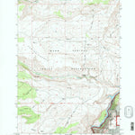 United States Geological Survey Seekseequa Junction, OR (1992, 24000-Scale) digital map