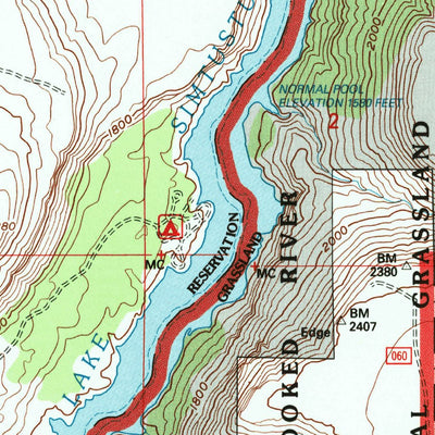 United States Geological Survey Seekseequa Junction, OR (1992, 24000-Scale) digital map