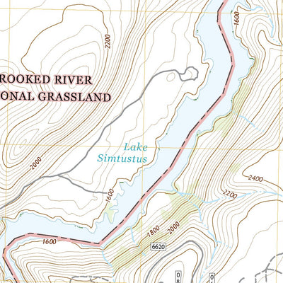 United States Geological Survey Seekseequa Junction, OR (2020, 24000-Scale) digital map