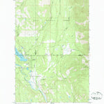 United States Geological Survey Seeley Lake East, MT (1965, 24000-Scale) digital map
