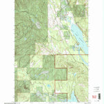 United States Geological Survey Seeley Lake West, MT (1999, 24000-Scale) digital map