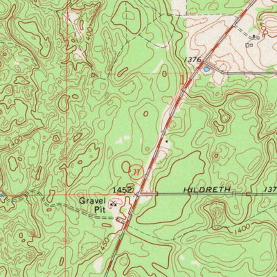 United States Geological Survey Seeley, WI (1971, 24000-Scale) digital map
