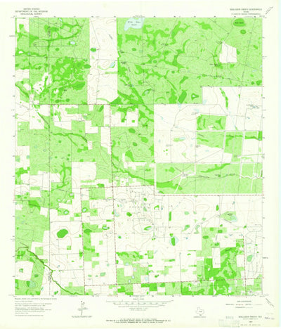 United States Geological Survey Seeligson Ranch, TX (1963, 24000-Scale) digital map