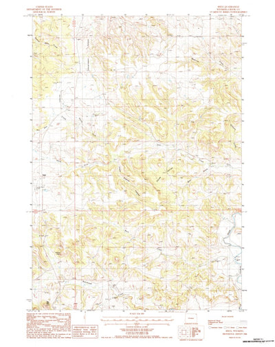 United States Geological Survey Seely, WY (1984, 24000-Scale) digital map