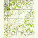 United States Geological Survey Seelyville, IN (1952, 24000-Scale) digital map