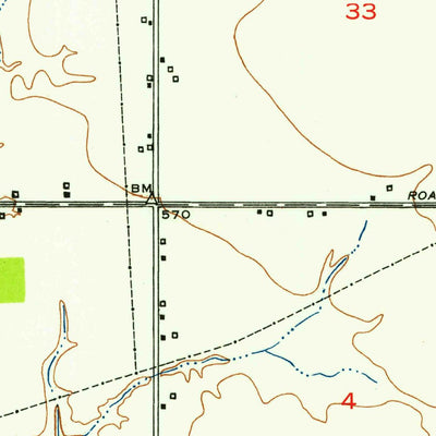 United States Geological Survey Seelyville, IN (1952, 24000-Scale) digital map