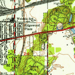 United States Geological Survey Seelyville, IN (1952, 24000-Scale) digital map