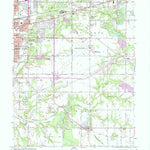 United States Geological Survey Seelyville, IN (1963, 24000-Scale) digital map
