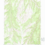 United States Geological Survey Seep Canyon, UT (1966, 24000-Scale) digital map