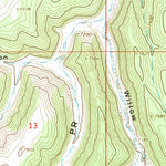 United States Geological Survey Seep Canyon, UT (1966, 24000-Scale) digital map
