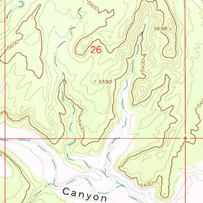 United States Geological Survey Seep Flat, UT (1964, 24000-Scale) digital map