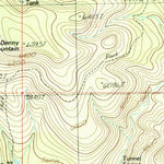 United States Geological Survey Seepage Mountain, AZ (1986, 24000-Scale) digital map