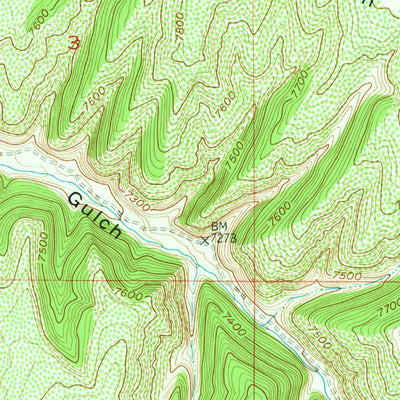 United States Geological Survey Segar Mountain, CO (1952, 24000-Scale) digital map