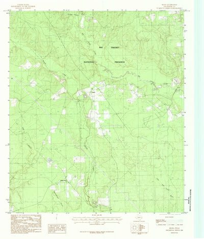 United States Geological Survey Segno, TX (1984, 24000-Scale) digital map