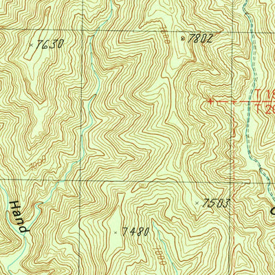 United States Geological Survey Sego Canyon, UT (1991, 24000-Scale) digital map