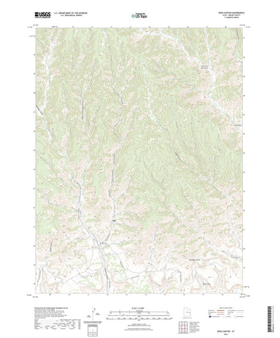 United States Geological Survey Sego Canyon, UT (2023, 24000-Scale) digital map