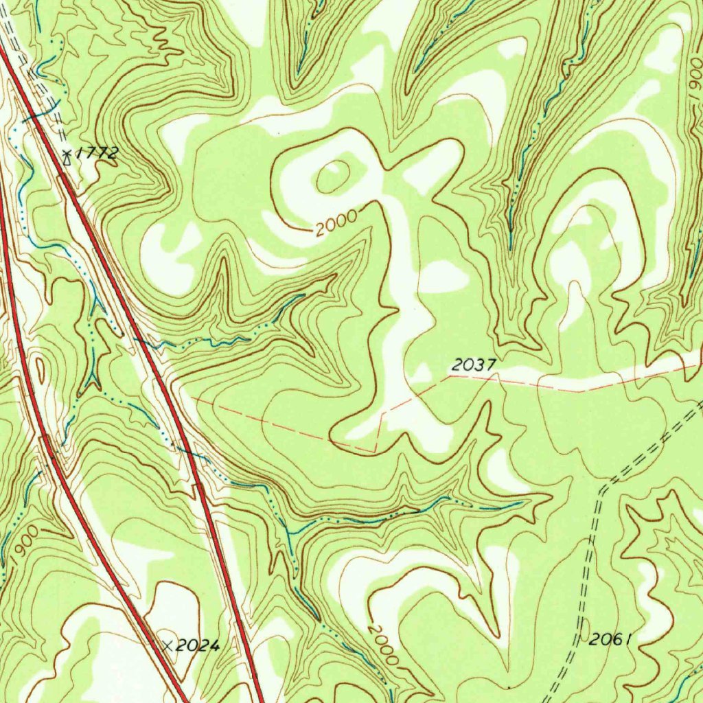 Segovia, TX (1974, 24000-Scale) Map by United States Geological Survey ...