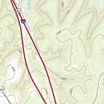 United States Geological Survey Segovia, TX (2022, 24000-Scale) digital map