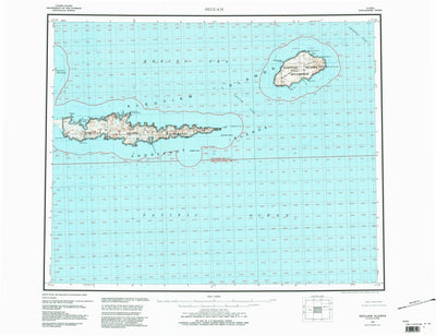 United States Geological Survey Seguam, AK (1958, 250000-Scale) digital map