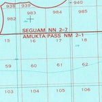 United States Geological Survey Seguam, AK (1958, 250000-Scale) digital map