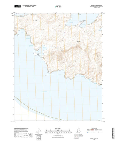 United States Geological Survey Seguam C-6 SW, AK (2021, 25000-Scale) digital map