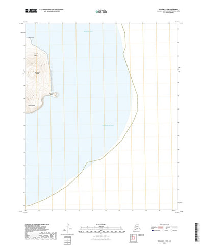 United States Geological Survey Seguam D-1 SW, AK (2021, 25000-Scale) digital map