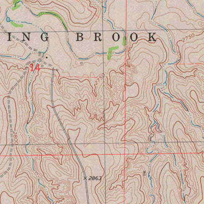 United States Geological Survey Seguin, KS (1979, 24000-Scale) digital map