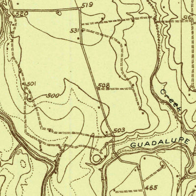 United States Geological Survey Seguin, TX (1924, 48000-Scale) digital map
