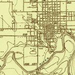 United States Geological Survey Seguin, TX (1924, 48000-Scale) digital map