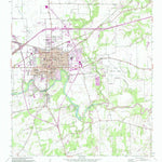 United States Geological Survey Seguin, TX (1964, 24000-Scale) digital map